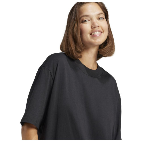 Adidas Γυναικεία κοντομάνικη μπλούζα Essentials Single Jersey Boyfriend Tee